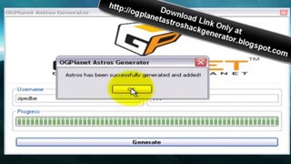 Free OGPlanet Astros Generator Working With Proofs] 2013