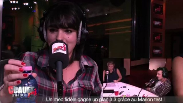 Un mec fidèle gagne un plan à 3 grâce au Marion test - C'Cauet sur NRJ