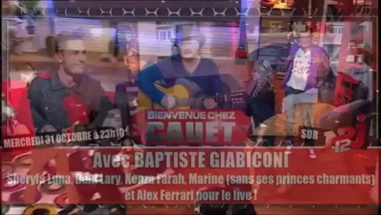 Marine défile pour Cauet - Bienvenue Chez Cauet