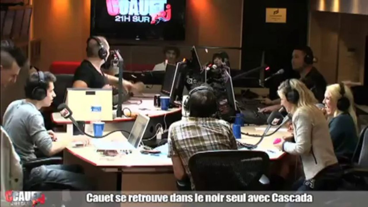 Cauet se retrouve seul dans le noir avec Cascada - C'Cauet sur NRJ