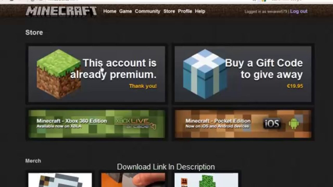 How to get minecraft account premium [Update 2013]Creator Minecraft Account Premium for free