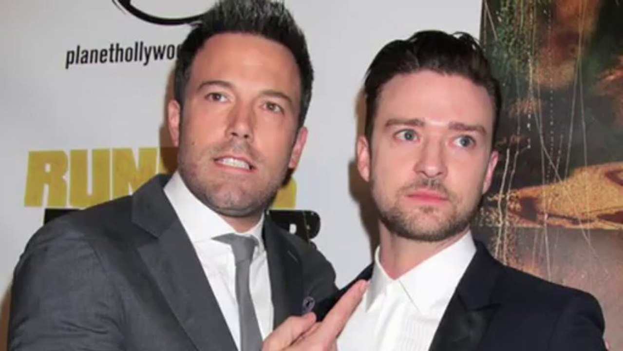 Justin Timberlake And Ben Affleck Have Fun At R...