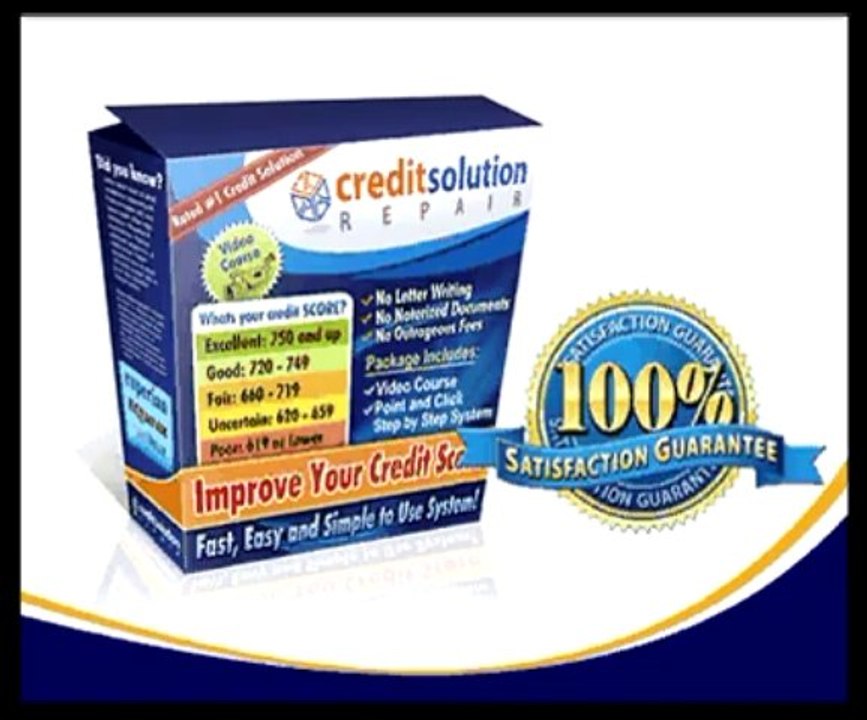 Credit Solution Repair  - Credit Repair Solution to fix your Credit. Dispute and Improve bad Credit Score   fast Credit Repair