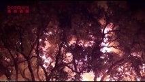 Los bomberos estabilizan el incendio de Tivissa