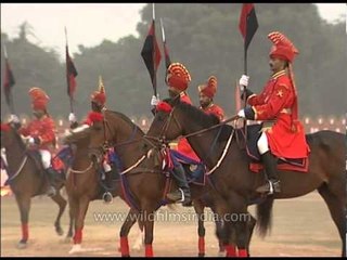 Border Security Force observing a Tattoo day