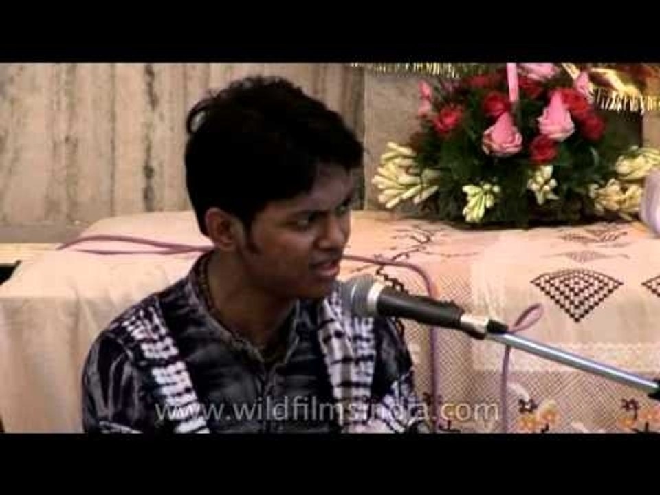In the beat of rock satsang: Art of living foundation Satsang