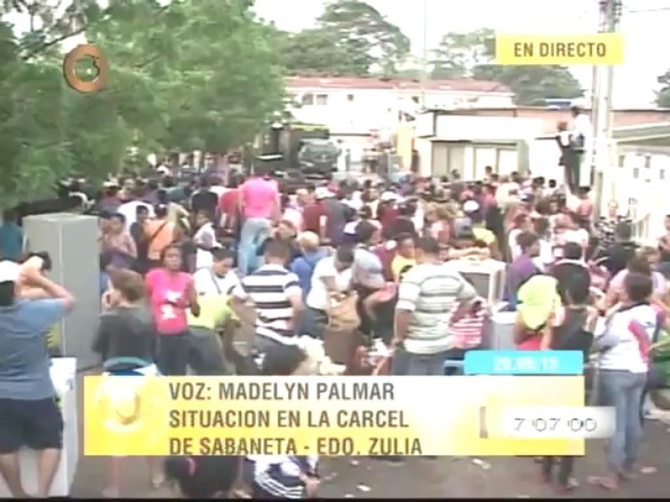 Reportan "total normalidad" en cárcel de Sabaneta durante traslado de reclusos