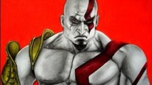 CÓMO DIBUJAR A KRATOS DE GOD OF WAR