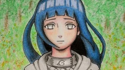 COMO DIBUJAR A HINATA (DEL ANIME NARUTO)