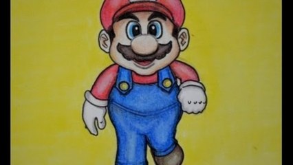 COMO DIBUJAR A MARIO BROS (tutorial)