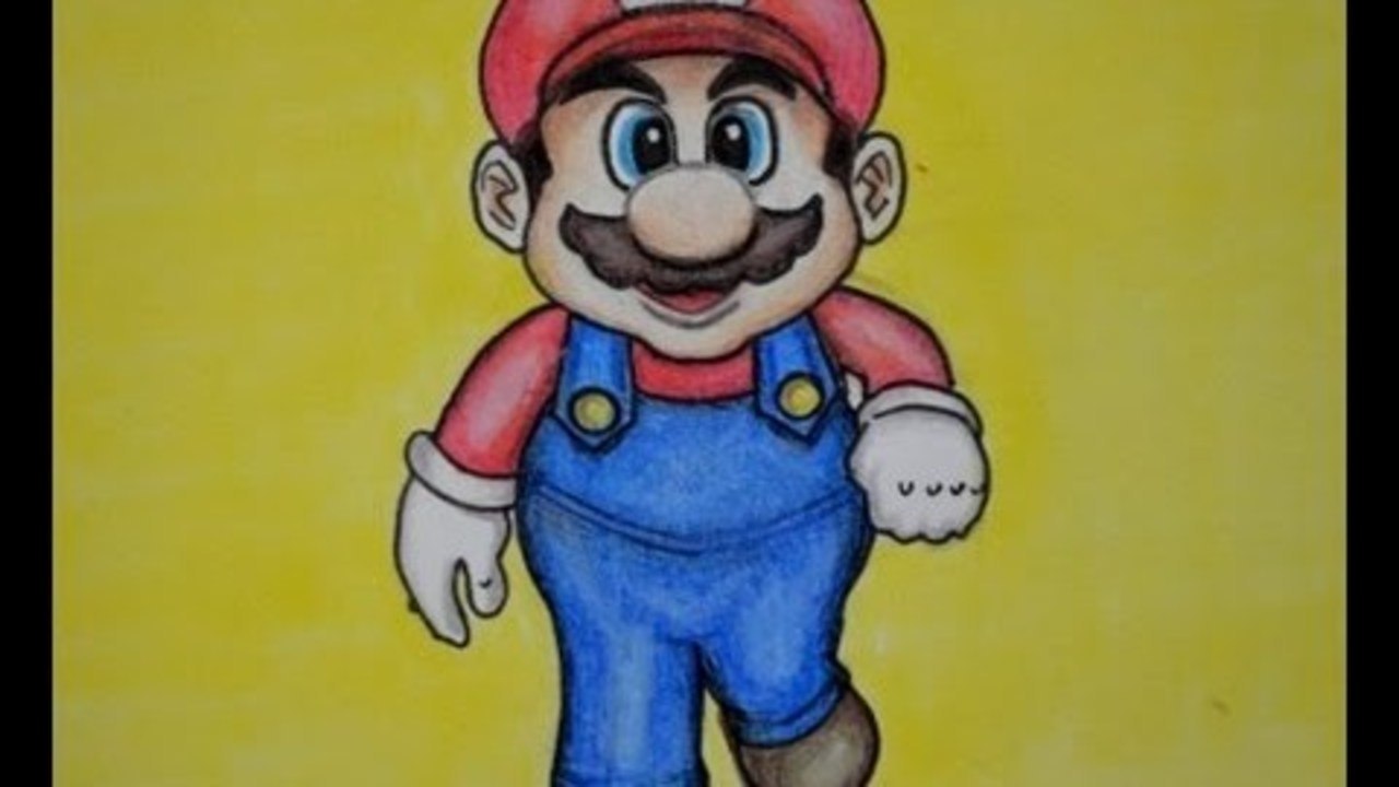 COMO DIBUJAR A MARIO BROS (tutorial)
