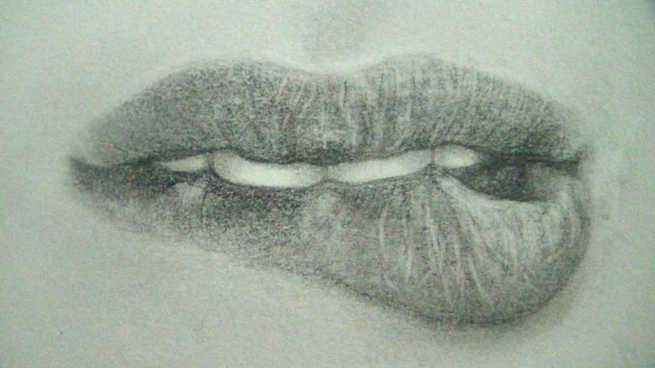 CÓMO DIBUJAR LABIOS REALISTAS / COMO DIBUJAR UNA BOCA SENSUAL