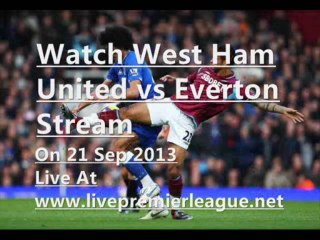Live Football West Ham United vs Everton Match