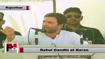 Rahul Gandhi in Baran (Rajasthan): Land Acquisition is beneficial for poor farmers