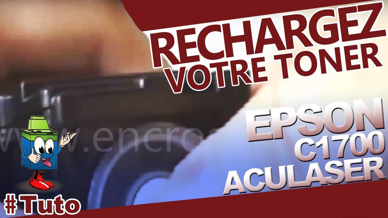 Comment recharger une cartouche toner Epson Aculaser C1700
