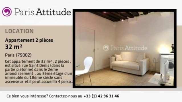 Appartement 1 Chambre à louer - Strasbourg St Denis, Paris - Ref. 8848