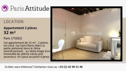 Appartement 1 Chambre à louer - Strasbourg St Denis, Paris - Ref. 8848