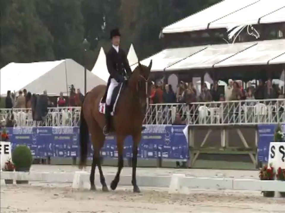Dressage de Pierre TOUZAINT, Vice Champion d'Europe CCE Jeunes Cavaliers
