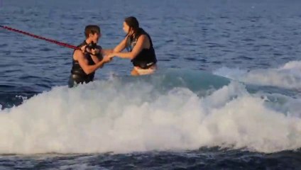 Amazing Proposal Wakeboard Slowmotion!