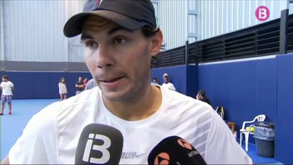 Rafael Nadal is preparing for the Asian Tour in Manacor (+Interview)