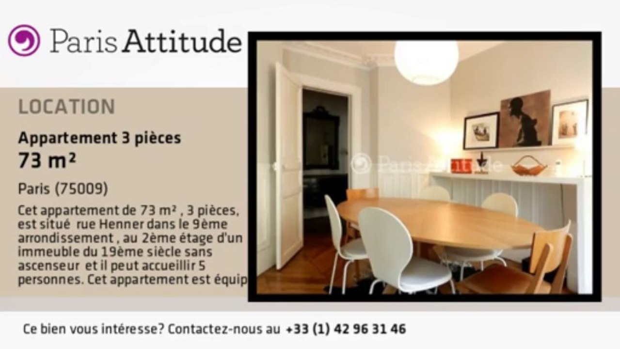 Appartement 2 Chambres à louer - Moulin Rouge/Pigalle, Paris - Ref. 8901