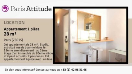 Appartement Studio à louer - Bir Hakeim, Paris - Ref. 8889