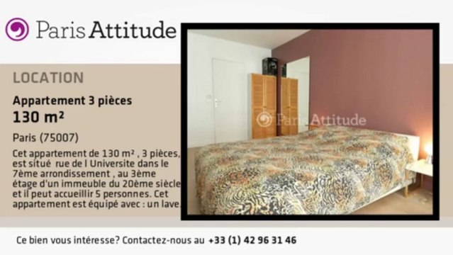Appartement 2 Chambres à louer - Tour Eiffel, Paris - Ref. 8888