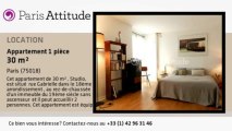 Appartement Studio à louer - Sacré Cœur, Paris - Ref. 8869