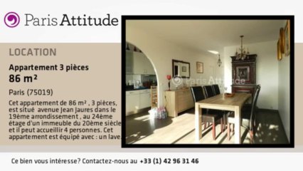 Appartement 2 Chambres à louer - Canal de l'Ourcq, Paris - Ref. 8861