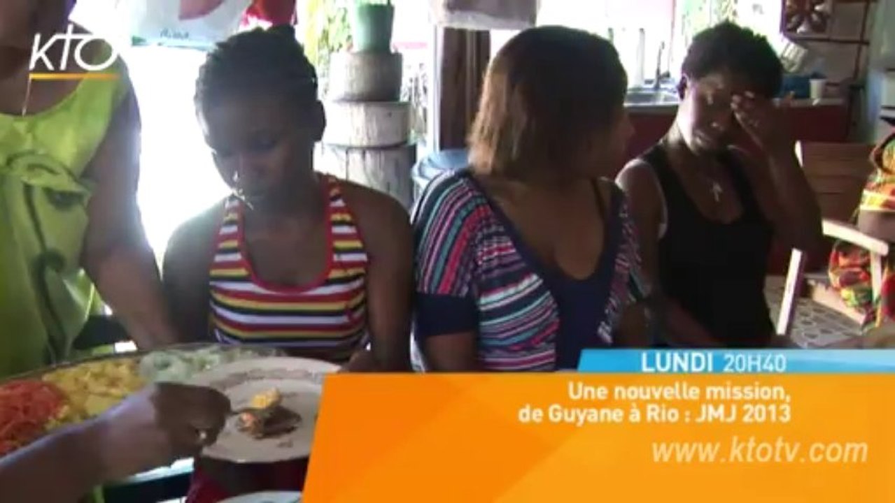 Une nouvelle "mission" de Guyane à Rio : JMJ 2013 (Bande-annonce)