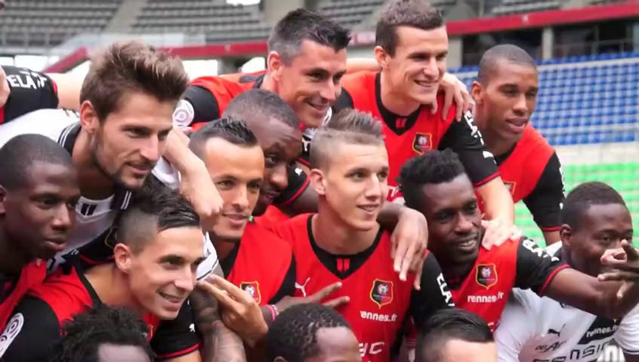 Photo officielle du SRFC saison 2013-2014 : les coulisses