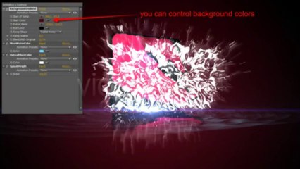 Water Splash Logo Intro - After Effects Template