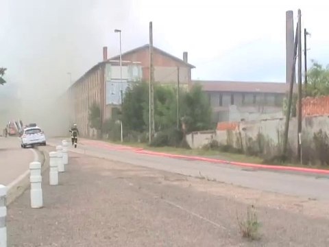 les tuileries de Mably en feu - FLASH Spécial