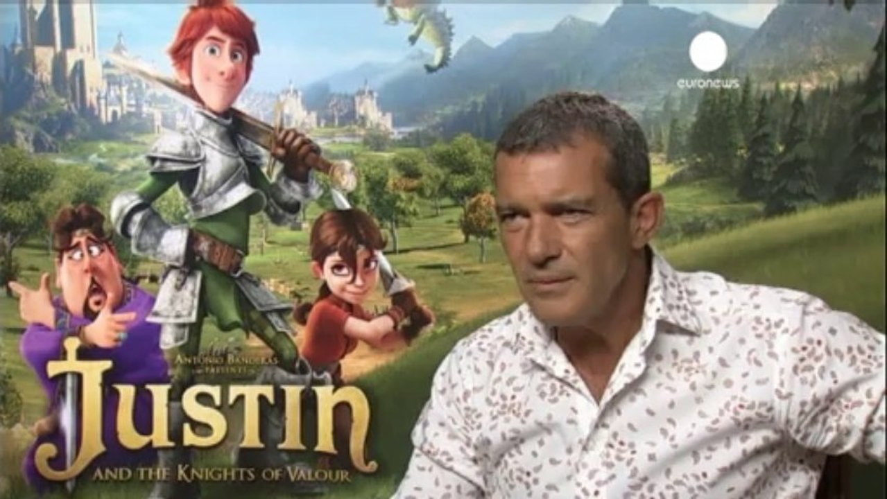 Oh what a knight in Banderas' new animated film