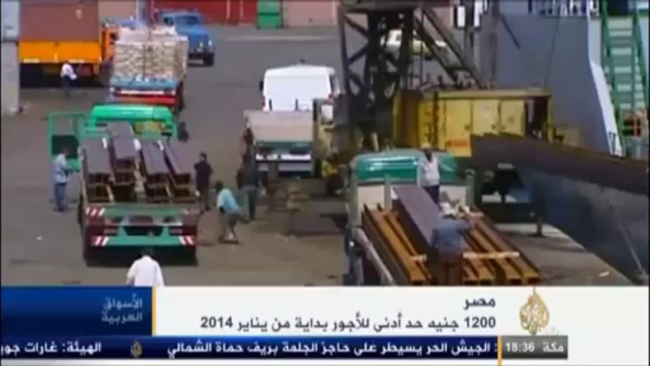 1200 جنيه حد أدنى للأجور في مصر