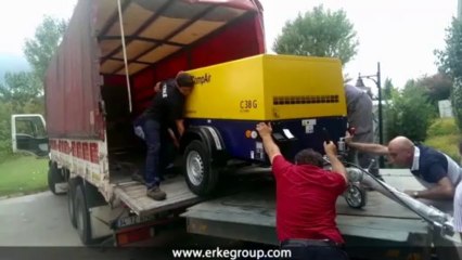 ERKE Group, CompAir C-38G Diesel Portable Compressor - AR-GE İnşaat - www.erkegroup.com