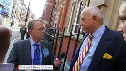 UKIP's Godfrey Bloom whacks reporter with party brochure