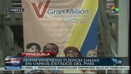 Miles de familias beneficiarias de la Gran Misión Vivienda Venezuela