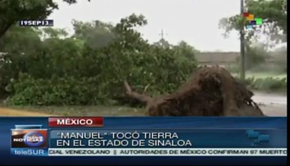 Peña Nieto suspende gira internacional por catástrofe meteorológica