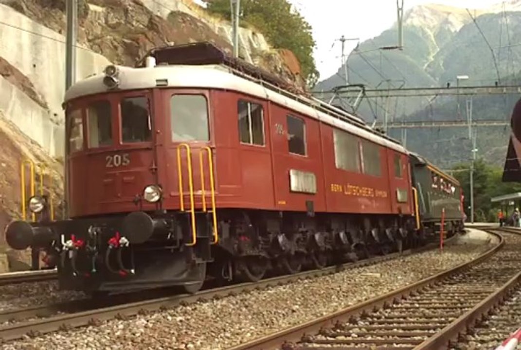 Ae 6/8 205 à Lalden