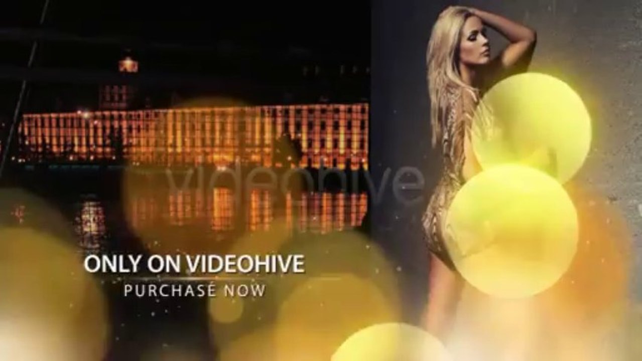 Fashion Bokeh II - After Effects Template