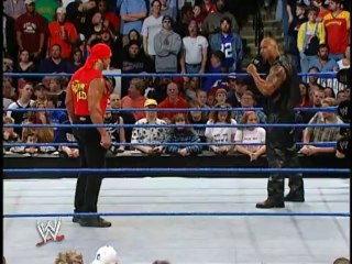 Hulk Hogan & The Rock Confrontation 2/20/2003