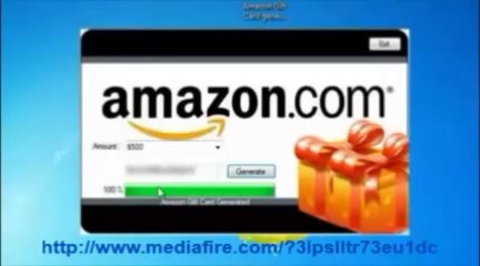 Amazon Gift Card Generator 2013 [UPDATED with Proof]