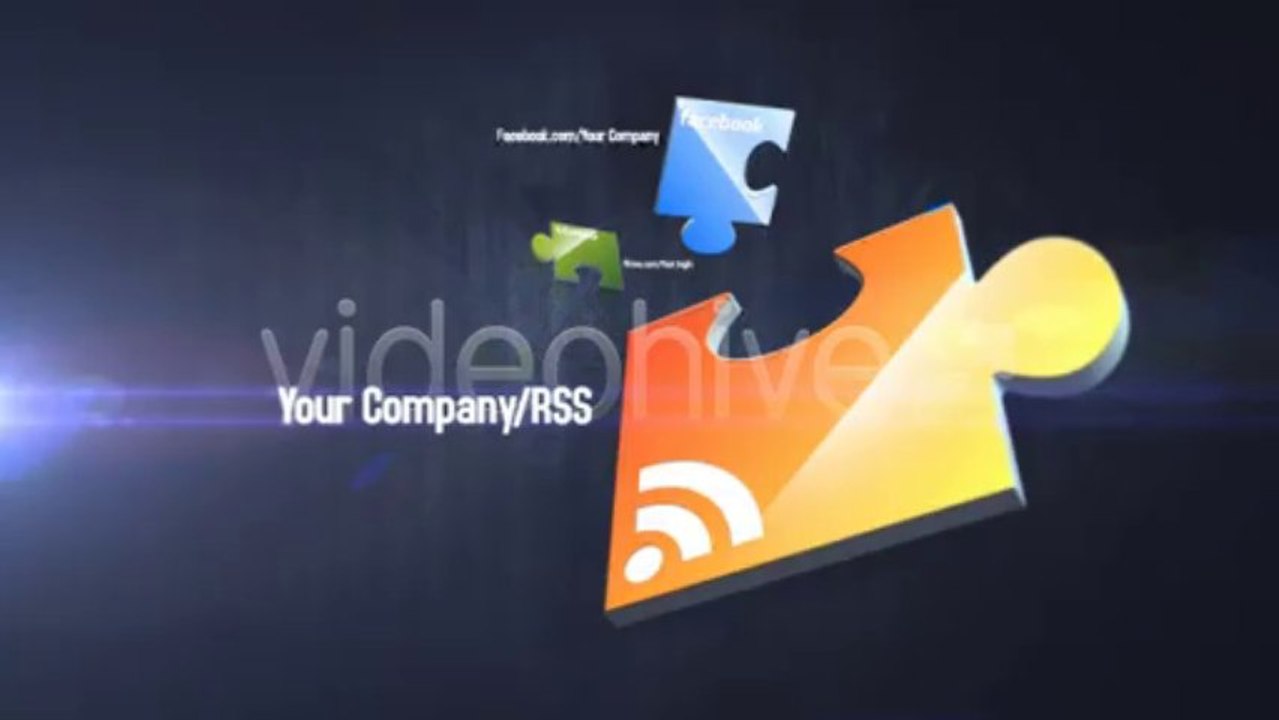 Puzzle Logo Opener - After Effects Template