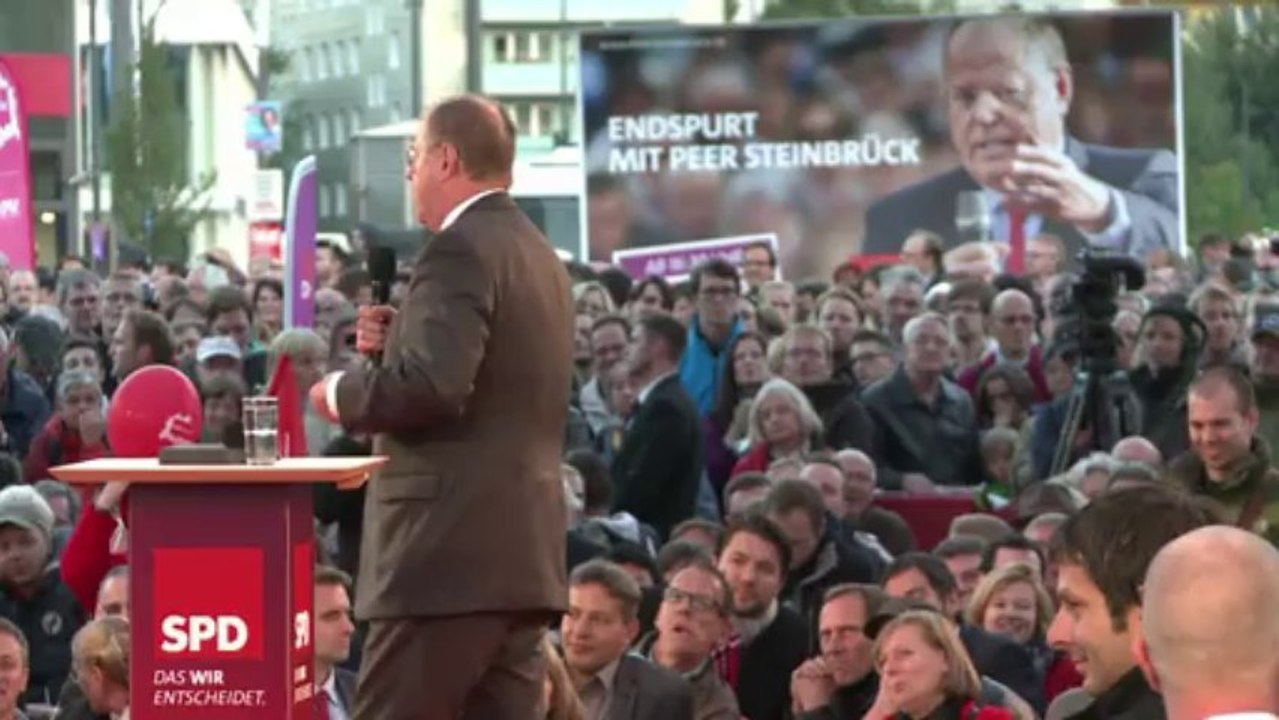 Merkel set for victory, 'grand coalition' looms