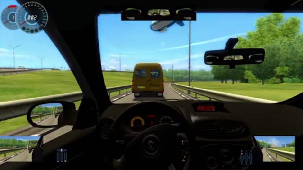 City Car Driving - Clio 3 RS - Slalom