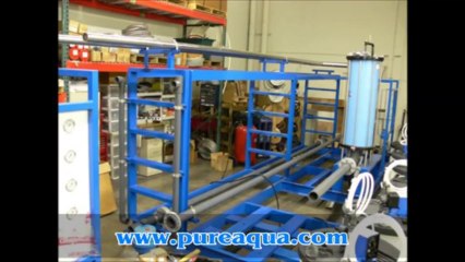 Pure Aqua| Industrial Seawater RO Units Pakistan 3 x 264,200 GPD
