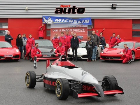 Opération blogueurs Michelin et Sport Auto au circuit LFG