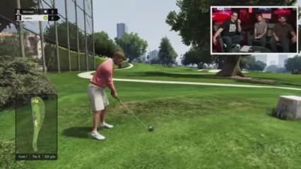 GTA 5  Playing Golf - IGN Live