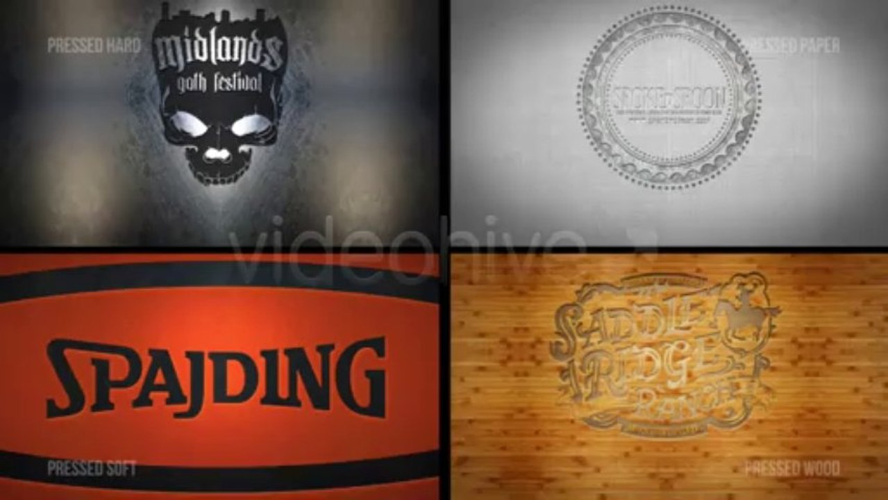 Logo Mockup Bundle - After Effects Template